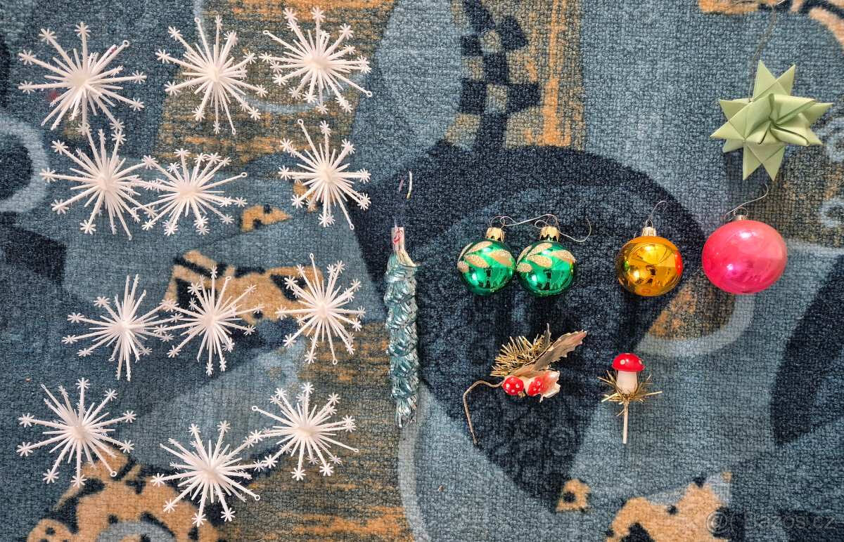 Staré předrevoluční vánoční ozdoby - 4