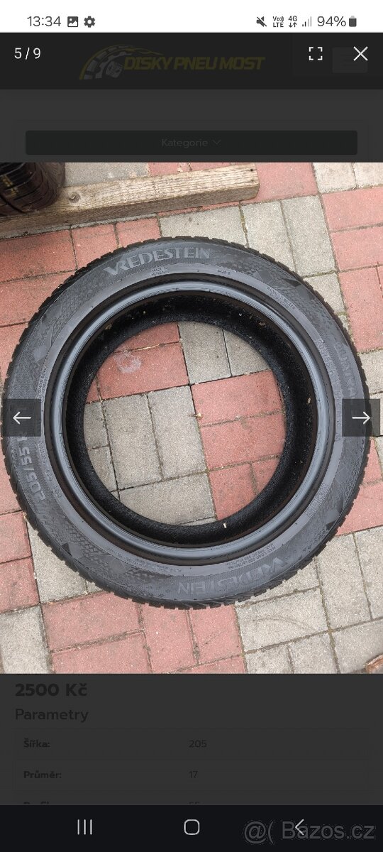 205/55R17 95V 7MM VREDESTEIN 2019 - 4