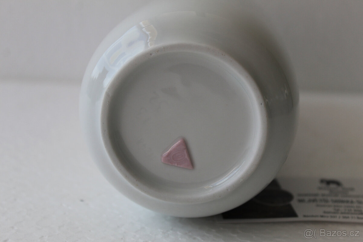 kulatá váza - Royal Dux - 4