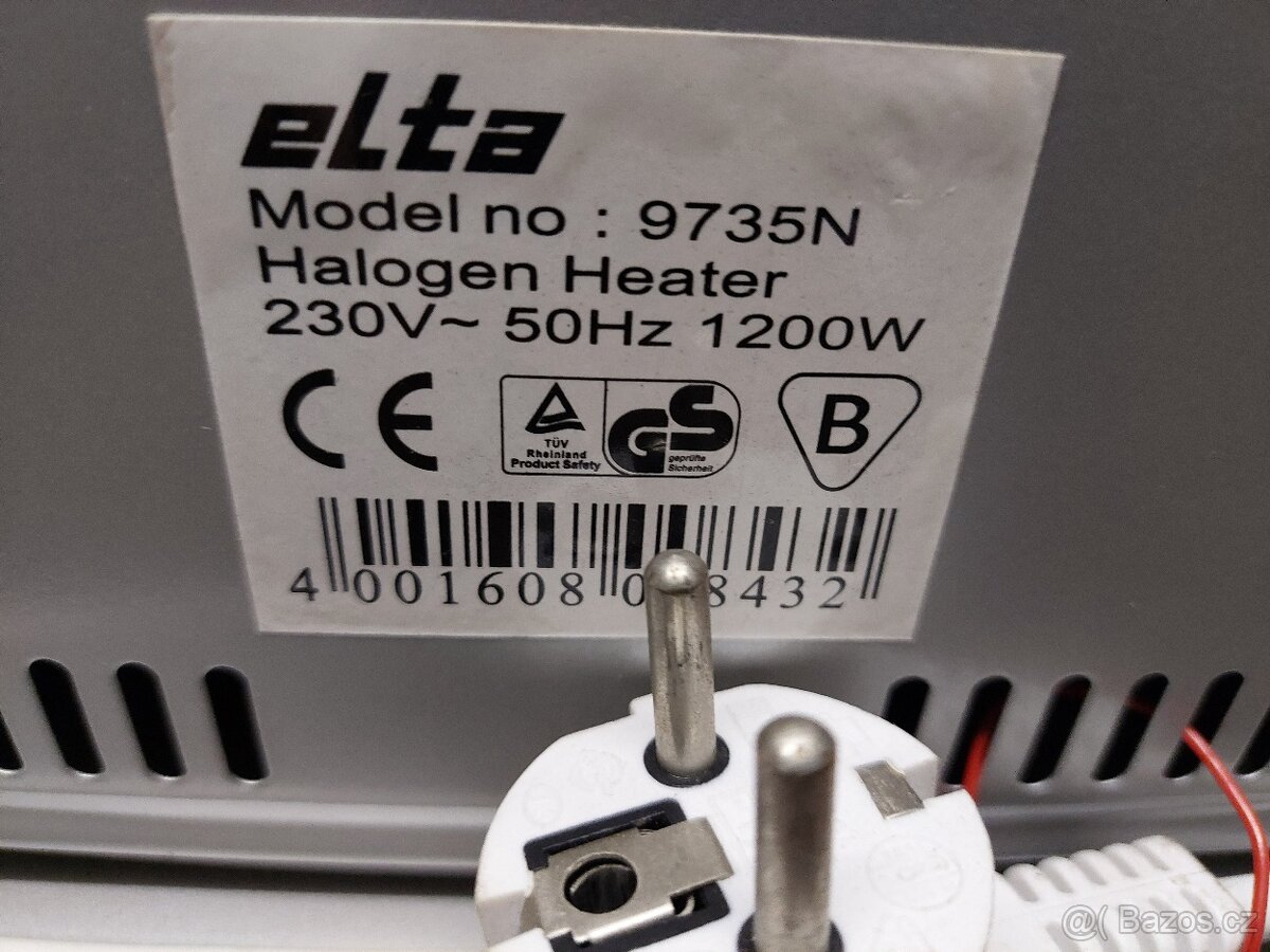 Halogenové topidlo - 4