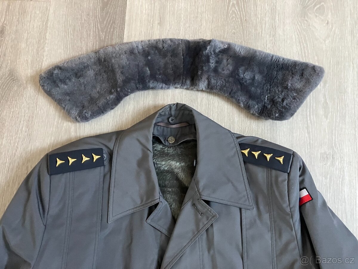 Vojenský kabát modrý. - 4