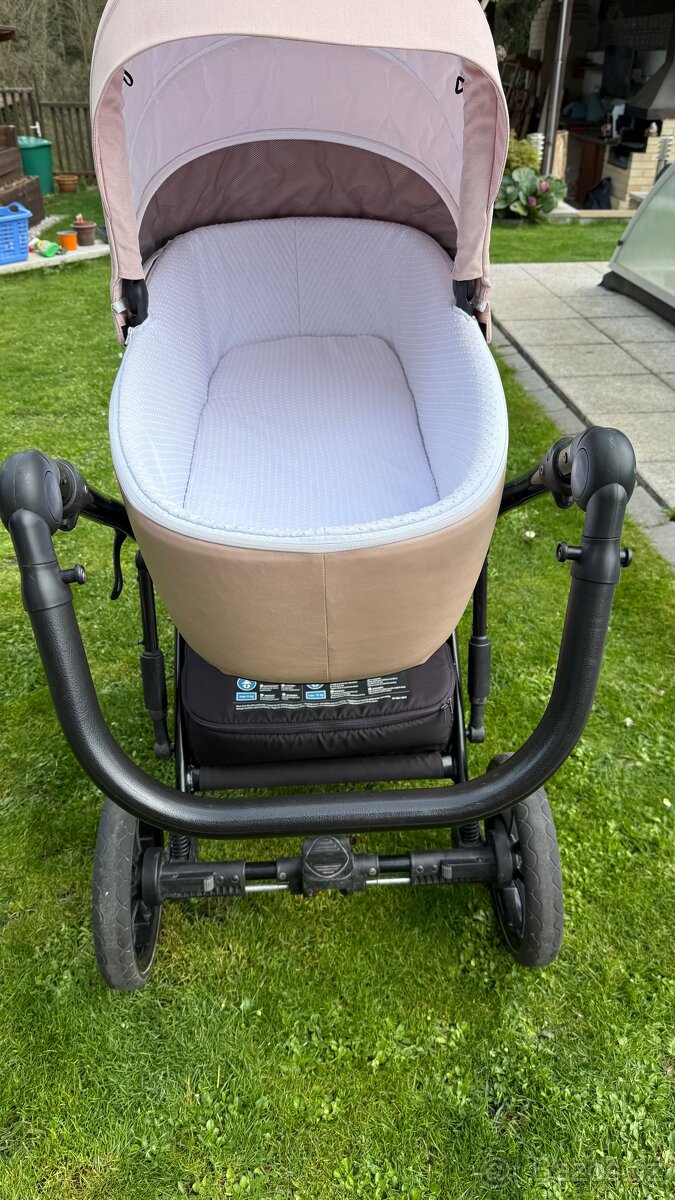 Kočárek Tutis Viva Life II 2v1 Luxury Rose - 4