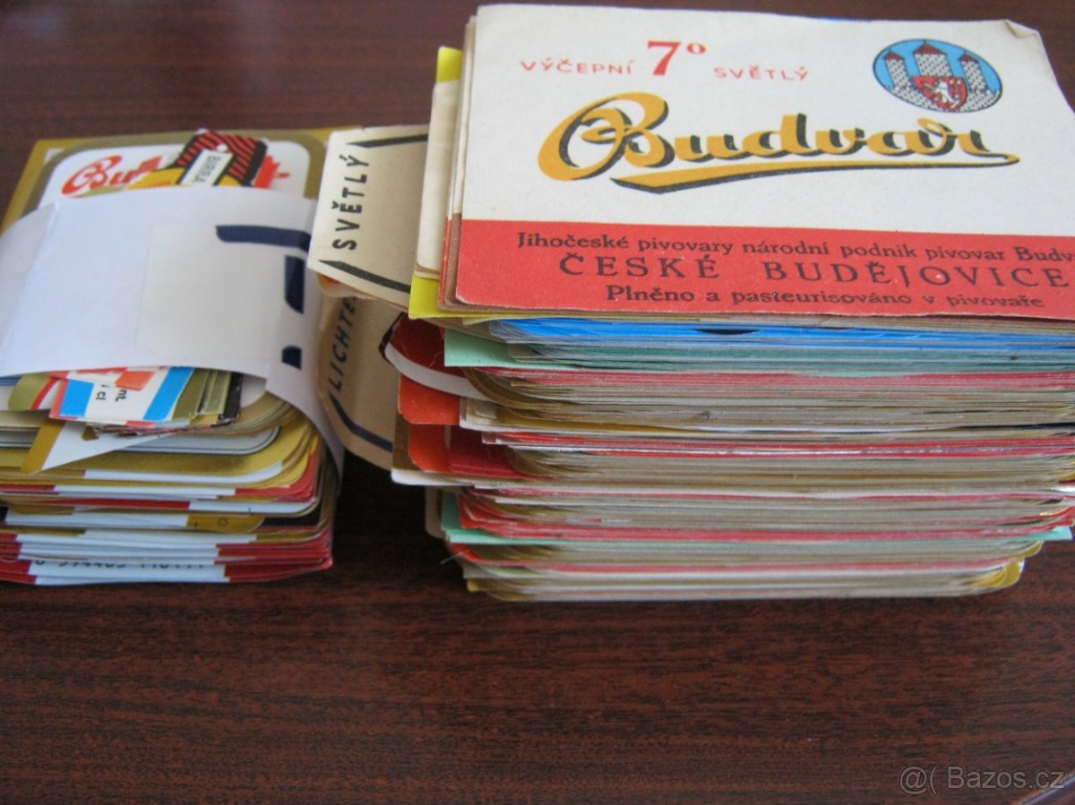 sbírka pivní etikety pivovar BUDVAR Č. Budějovice 1052ks - 4