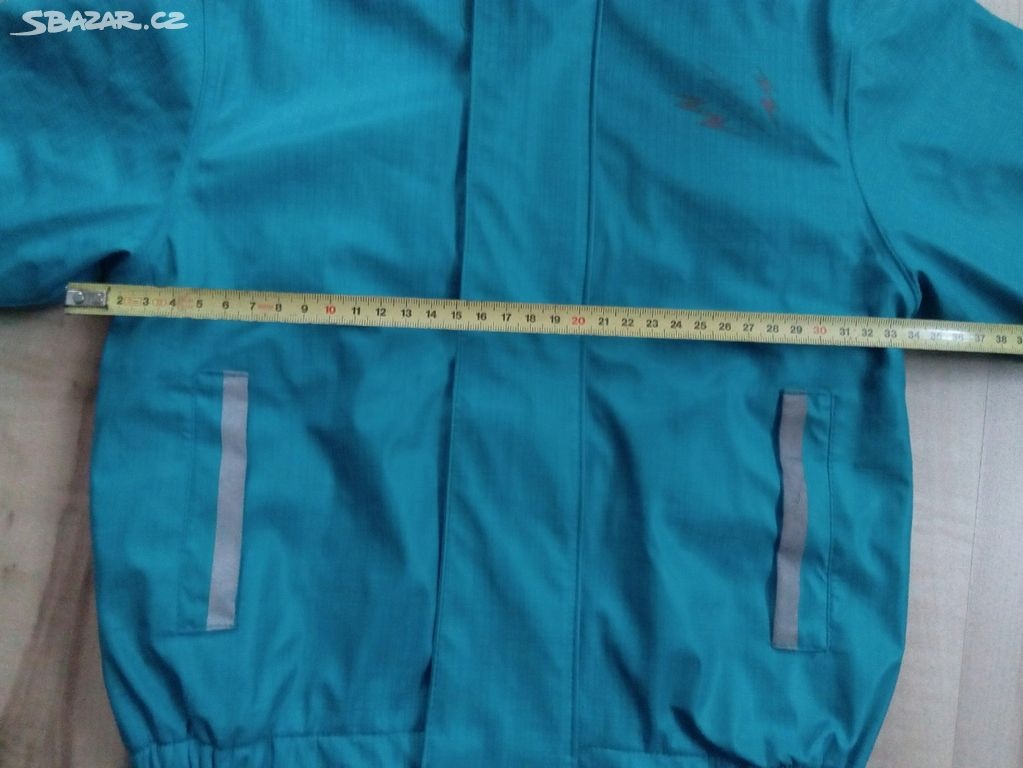 Pogumovaná , zateplená bunda vel.86-92 - 4