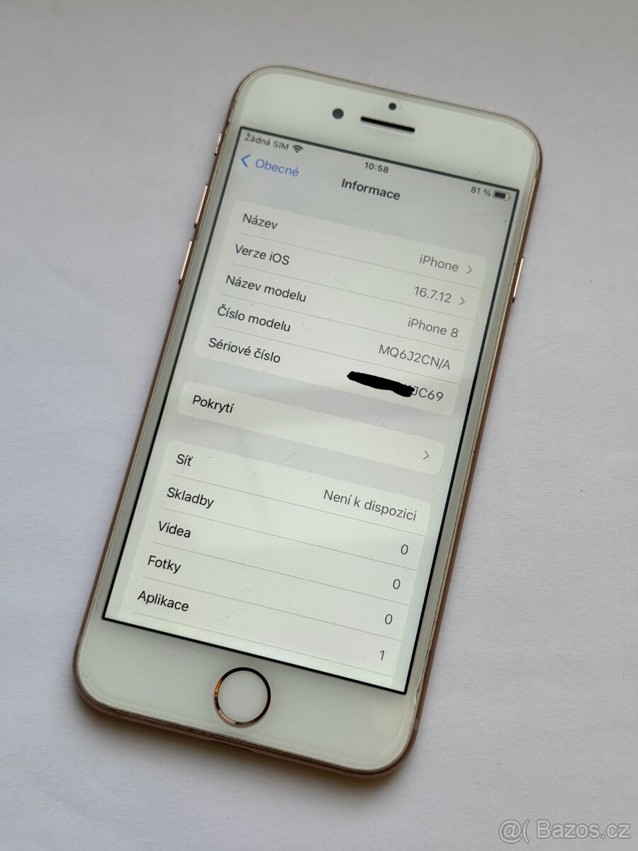 APPLE iPhone 8 64GB Rose Gold - 4