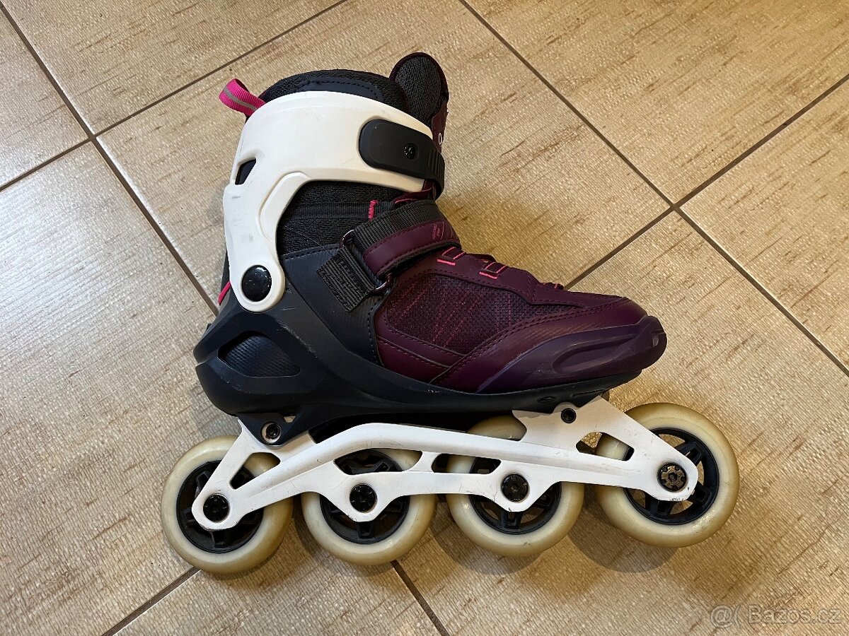 Dětské kolečkové brusle Oxelo Fit5 EU 39 - 4