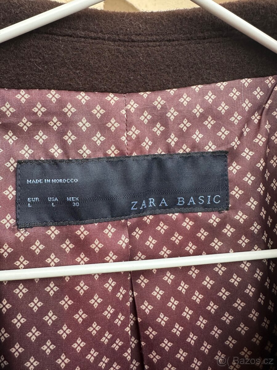 Flaušový kabátek Zara L - 4