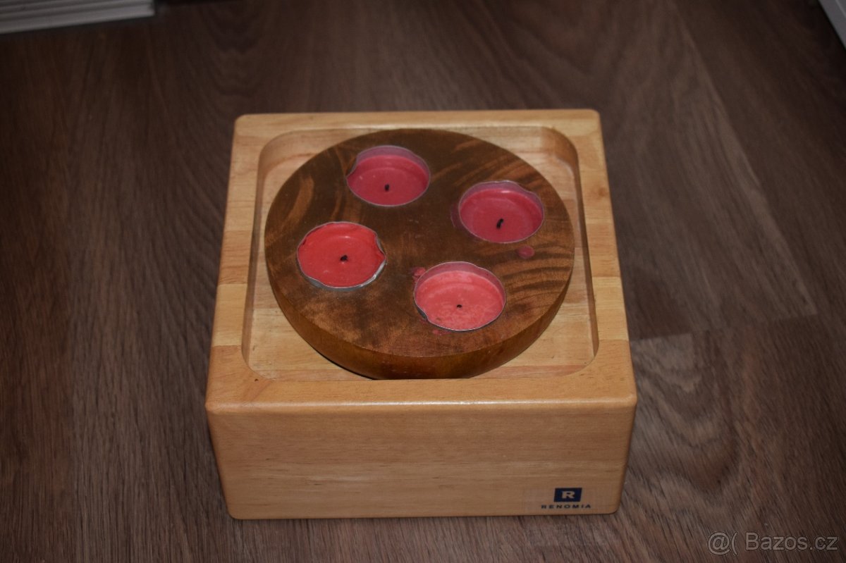 Svícen a domečky na svíčky - 4