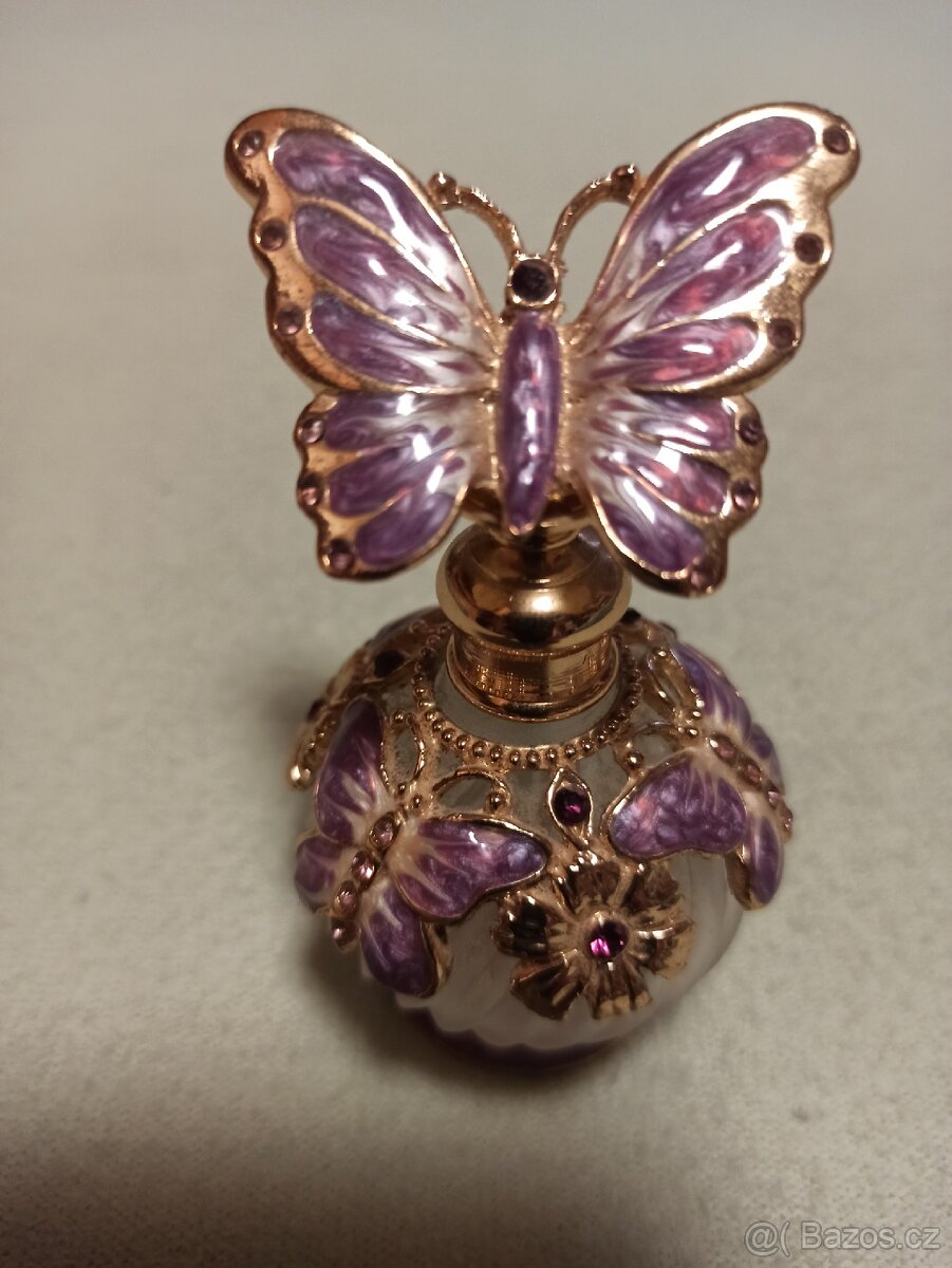 Flakón na parfém s motýlem - 4