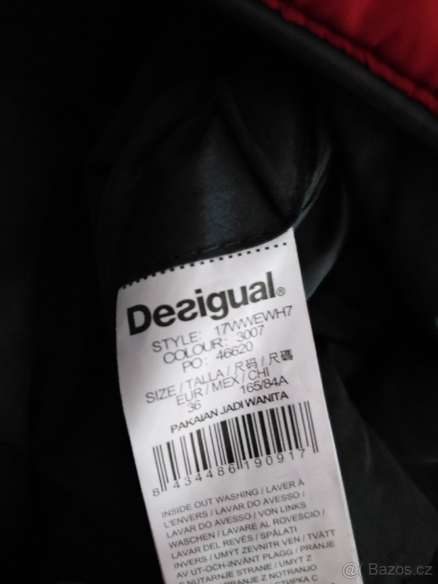 Desigual luxusní Kabát vel.36 - 4