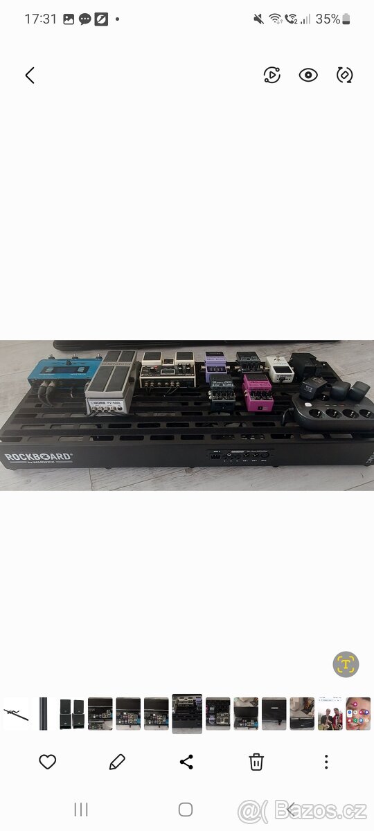 Prodam profi Pedalboard Rockboard 5.4 - 4
