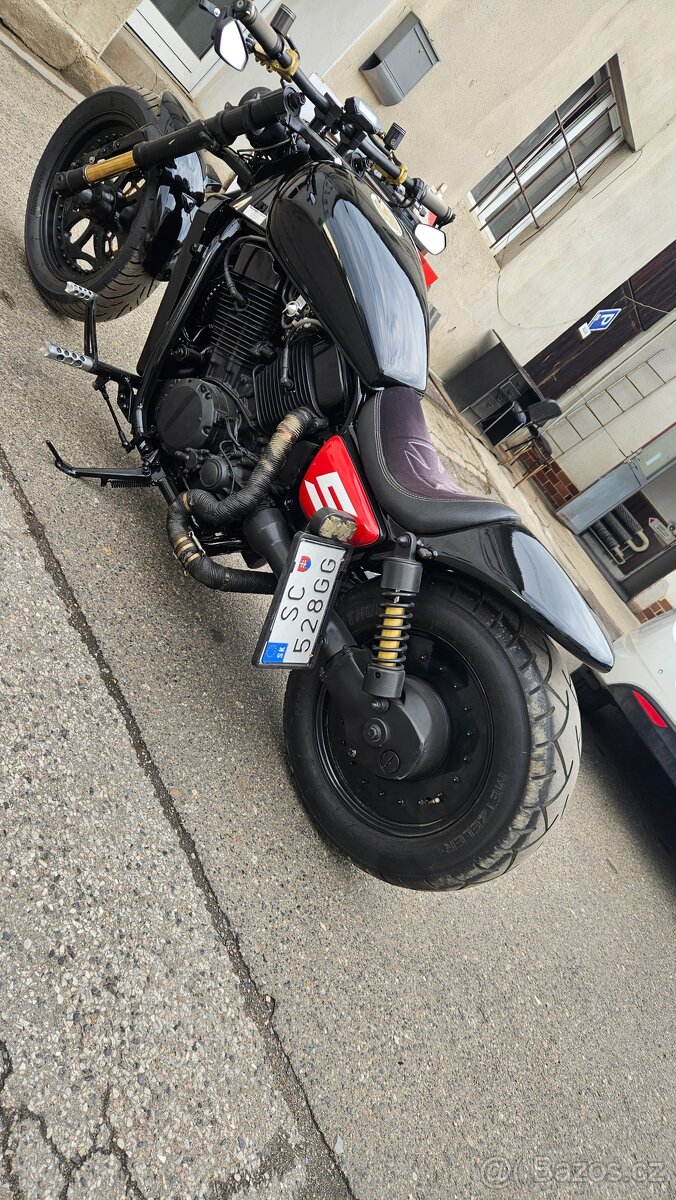 Chpper Custom Stavba Kavasaki VN1500 - 4