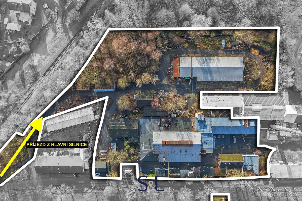 Prodej výrobního a skladovacího areálu Skalice u České Lípy - 4