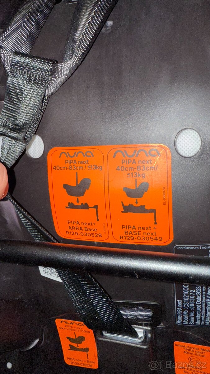 Autosedačka NUNA Pipa Next + ISOFIX - 4