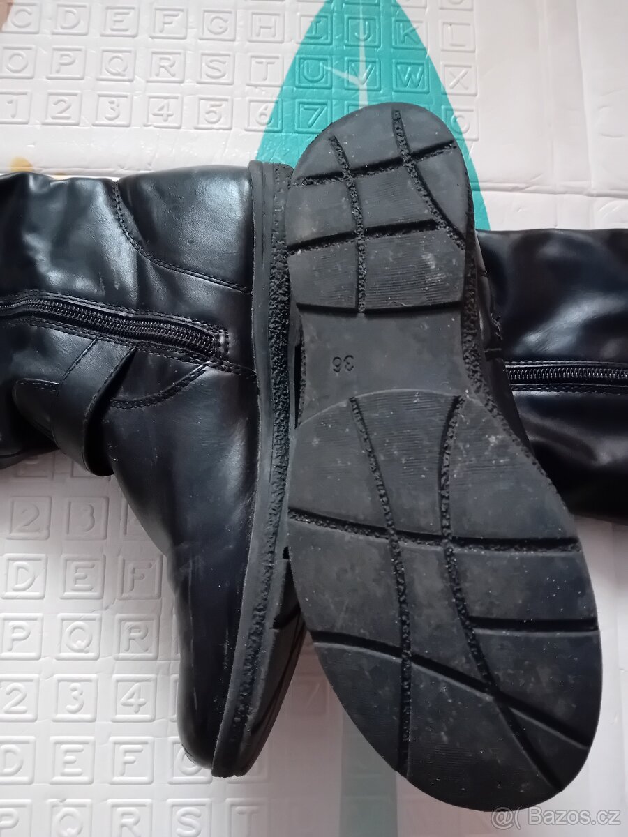 Zimní kozačky vel. 36 - 4