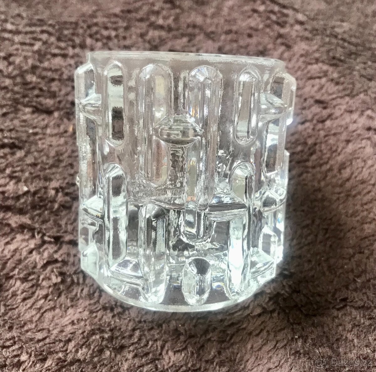 starý svícen Bludiště František Vízner 7cm x 6cm - 4