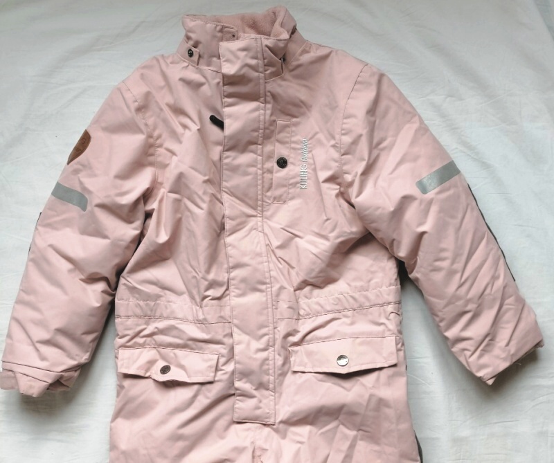 KVALITNÍ ZIMNÍ NEPROMOKAVÁ KOMBINÉZA- KULING, 6-7 let, 122 c - 4