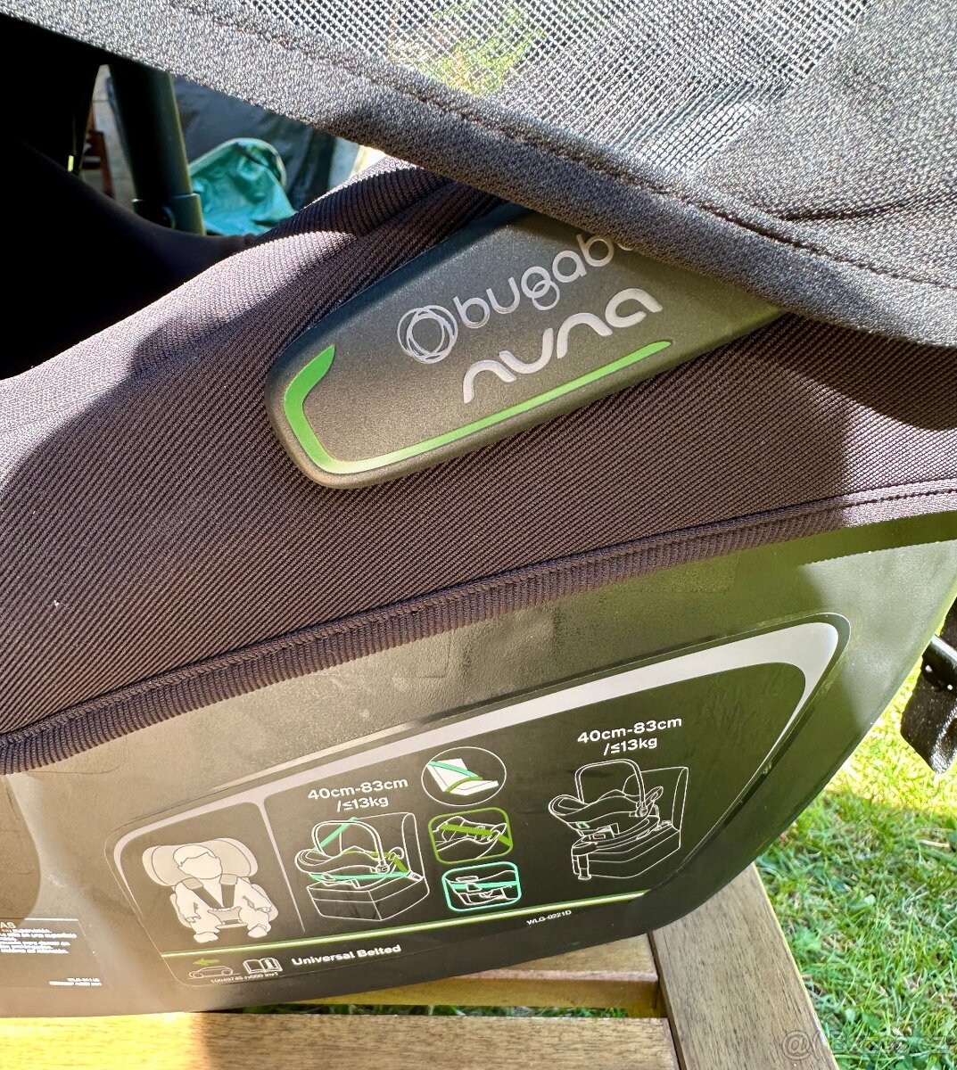 Autosedačka Bugaboo Turtle Air by Nuna BLACK + Isofix báze - 4