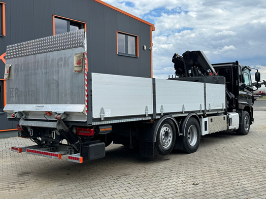 DAF CF 450 6X2 - valník s hydraulickou rukou + čelo - 4