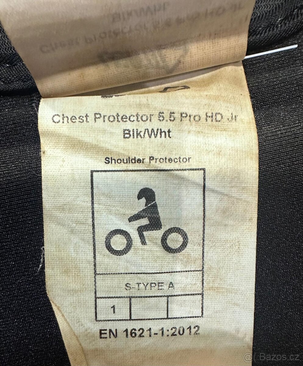 Dětský chránič hrudi a zad Leatt 5.5 Pro HD Junior Chest Pro - 4