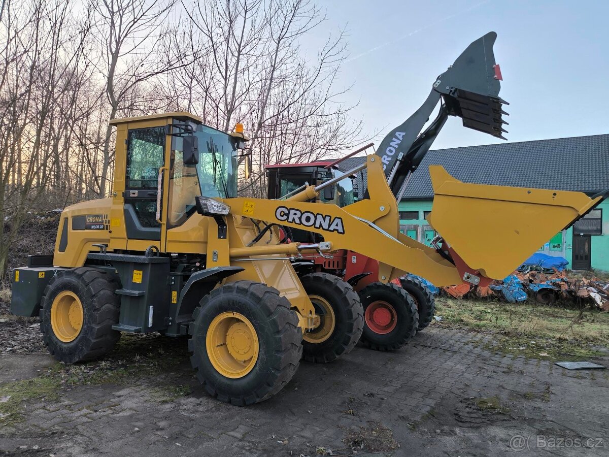 Kolový nakladač cr20 , kloubový nakladač - 4