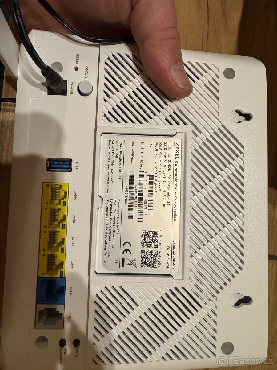 Modem Zyxel NOVÝ - 4