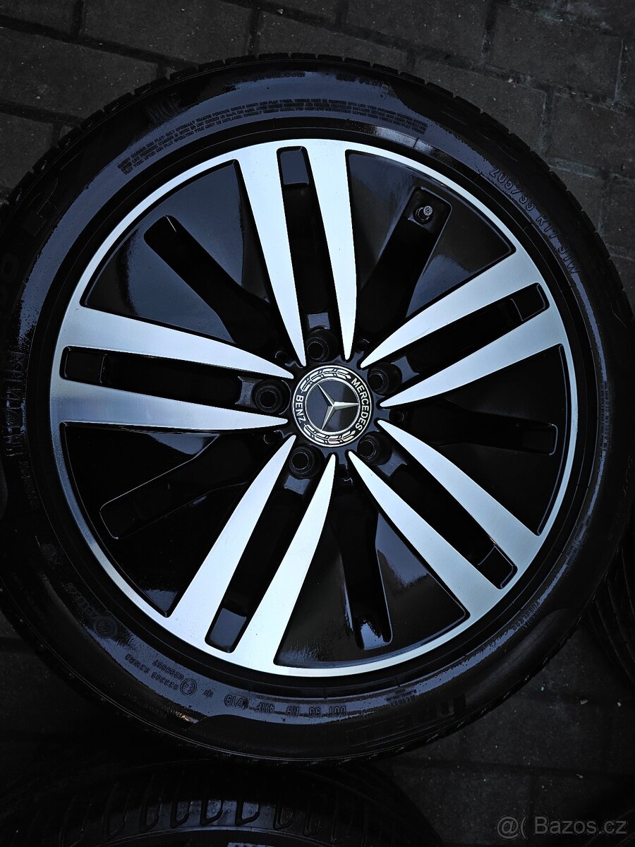 ALU kola letní Mercedes CLA A 5x112 R17 ET44 W177 - 4
