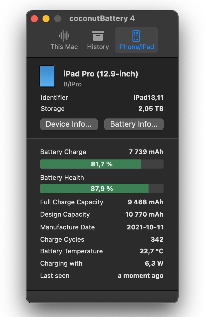 Apple iPad Pro 12.9 (2021), 2TB Wi-Fi Cellular M1 - 4
