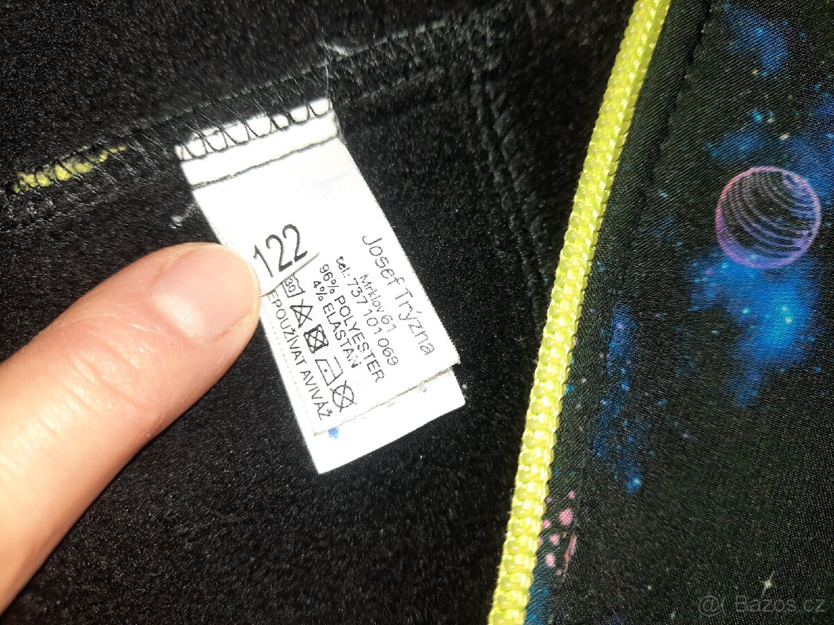 Softshell bunda zn. Fantom, vel. 122 - 4