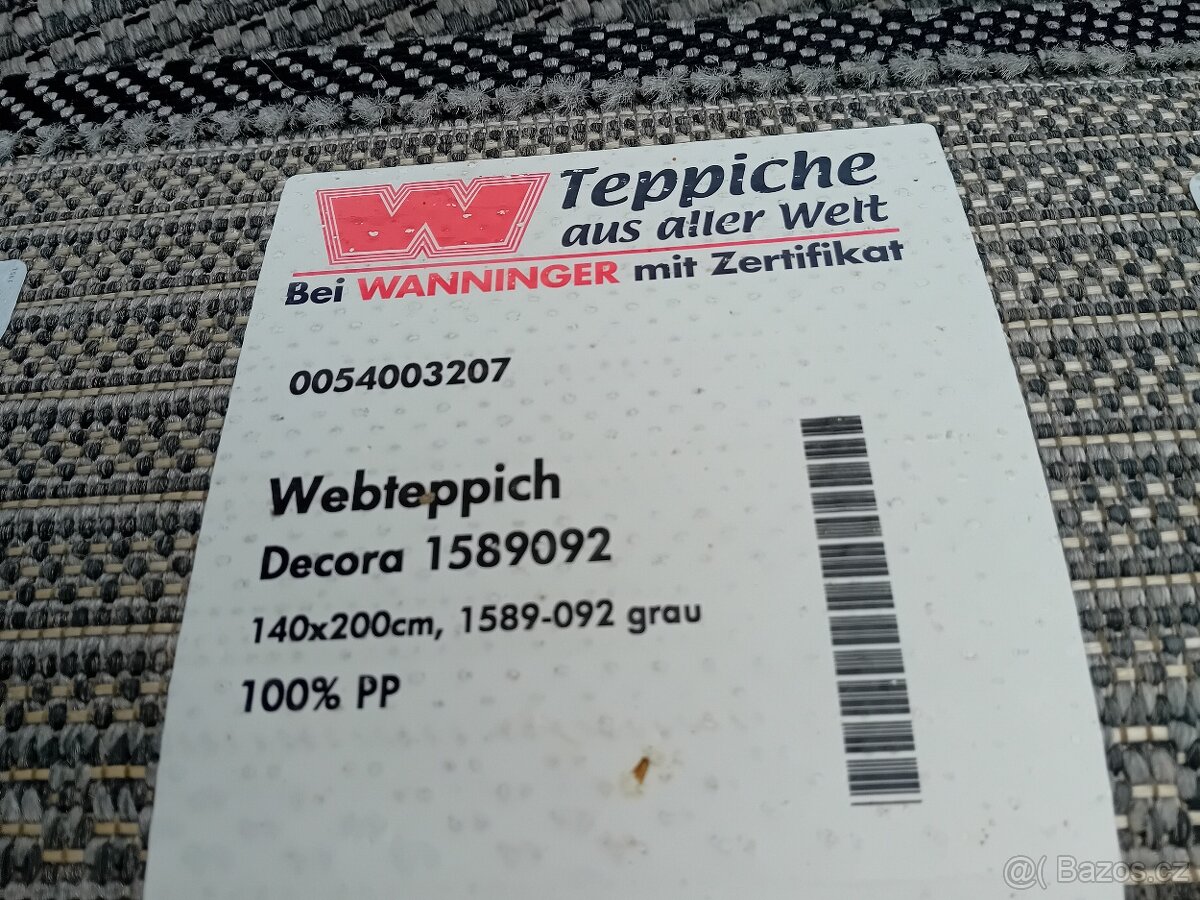 koberec přírodní šedý - 4