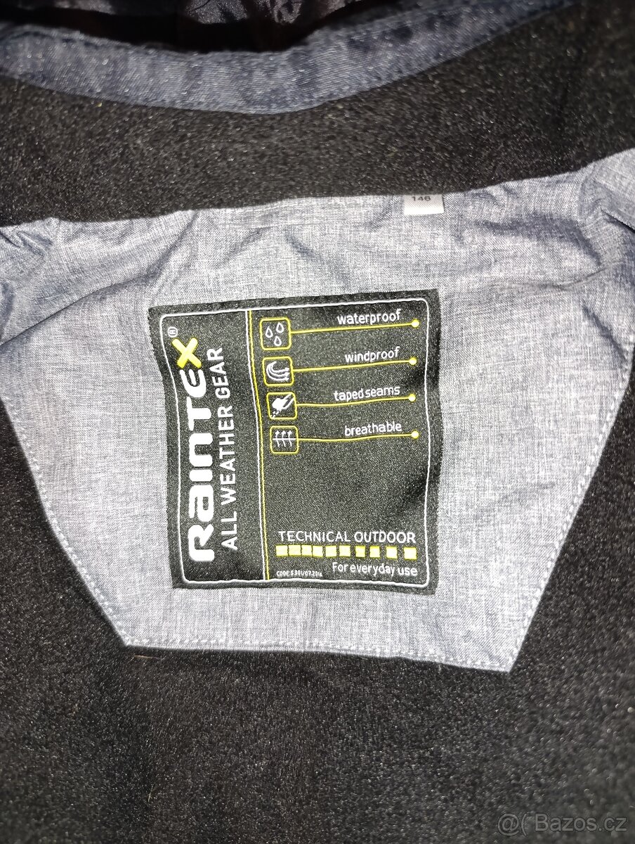 Zimní bunda 146 C&A nová Raintex - 4