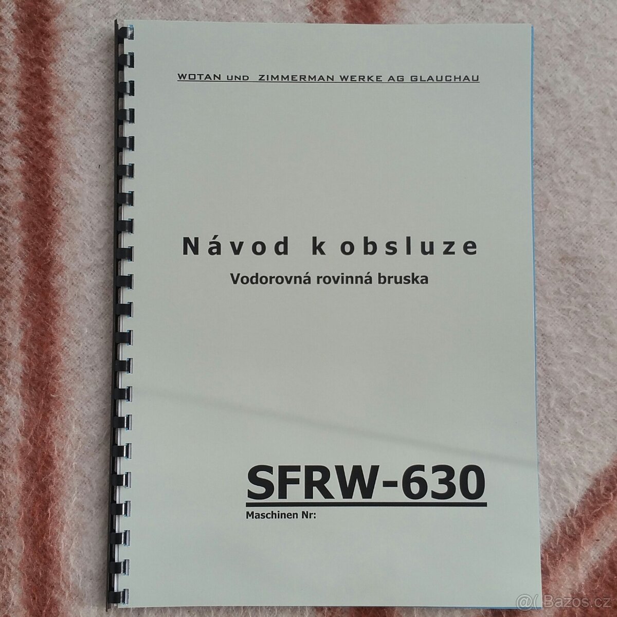 Návody ke kovo bruskám - 4