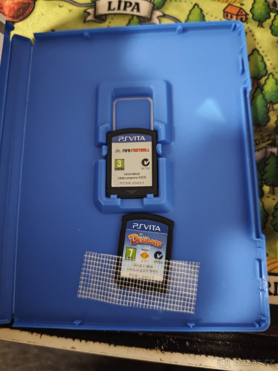 PS Vita 1. generace OLED + 4GB originál + 128GB SD - 4