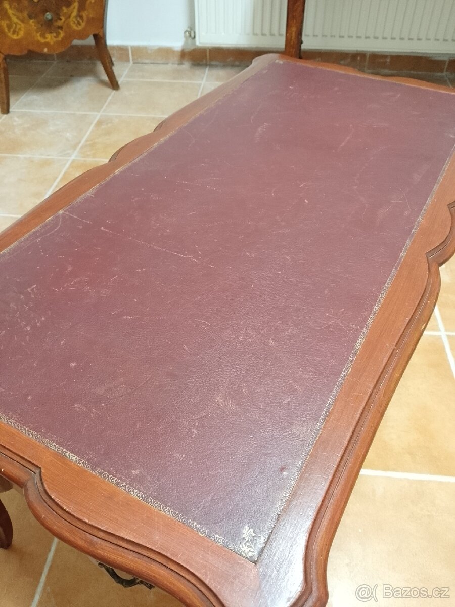 Rokokový konferenční stůl | elegantní tvary | stylový kus - 4