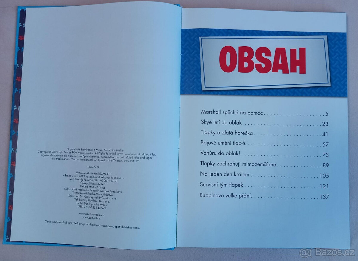 Tlapková patrola - 5minutové pohádky - zánovní - 4