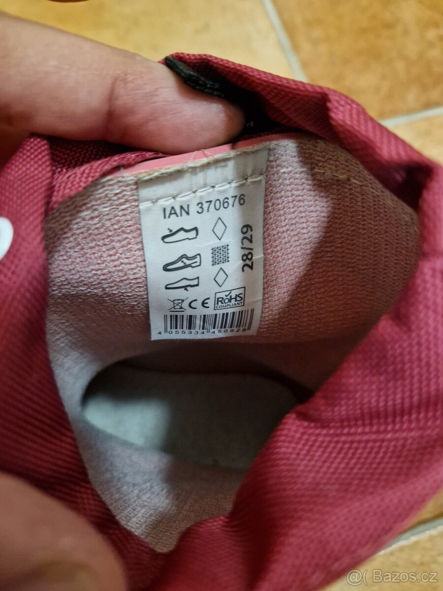 Dětské svítící holínky velikost 28/29 - 4