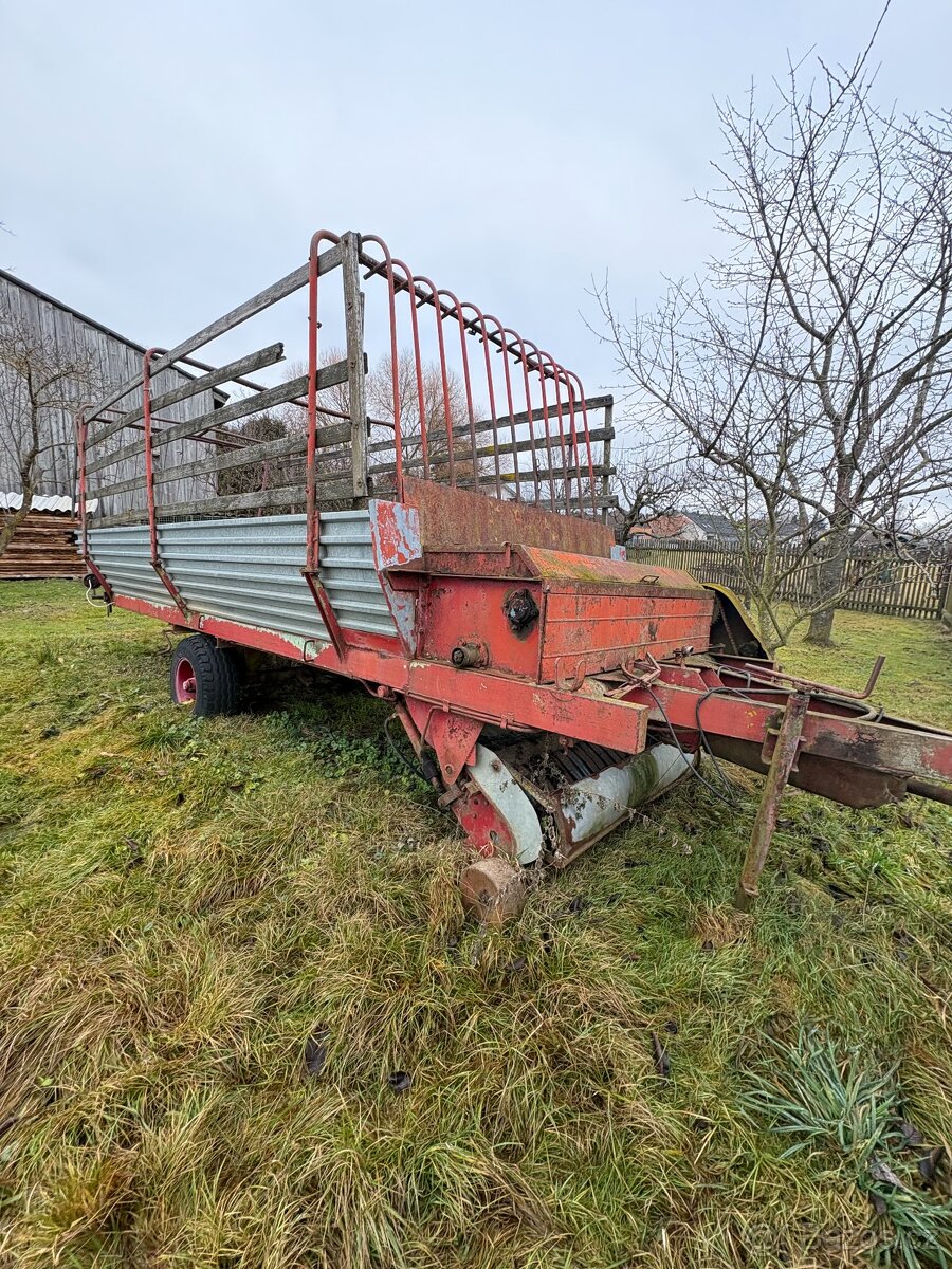 Samosběrací vůz na seno / slámu - 4