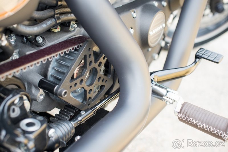 Pulley Cover Kryt řemenice Harley Davidson - 4