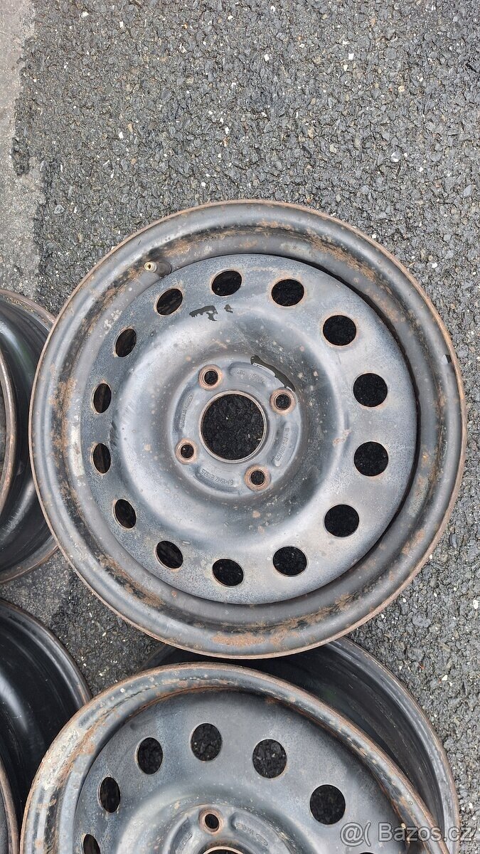 Plechové disky Ford 4x108 R15 - 4