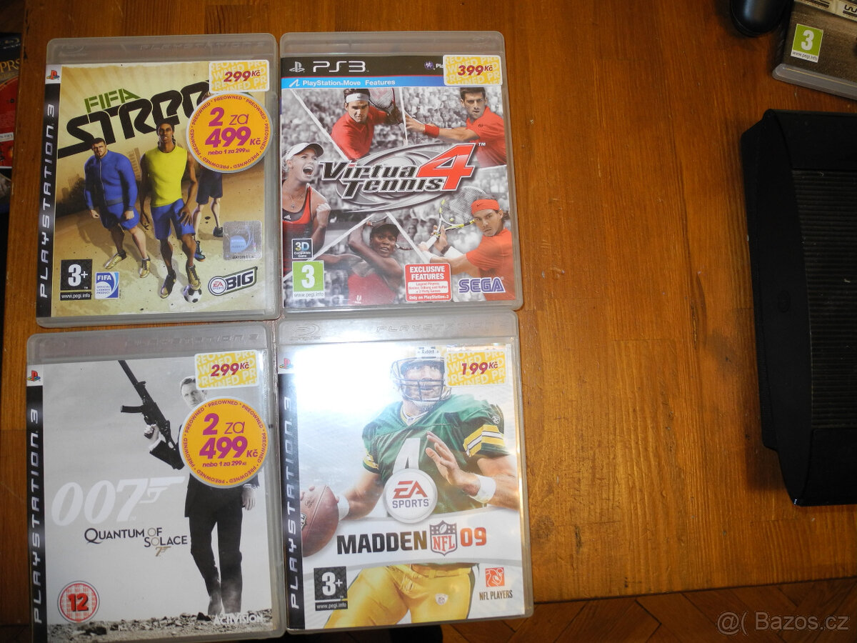 sony PS 3 + 4 hry - 4