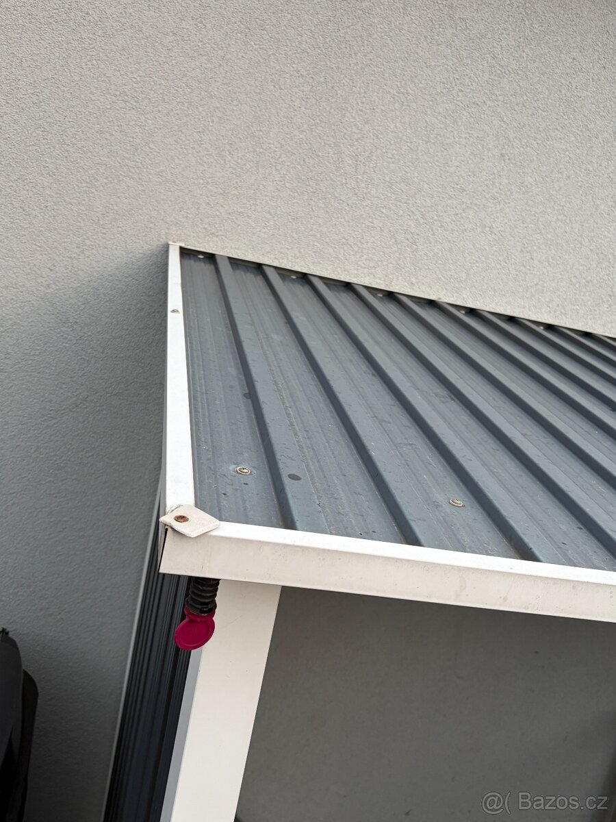 Plechový dřevník 302 x 119 x 190 - 4