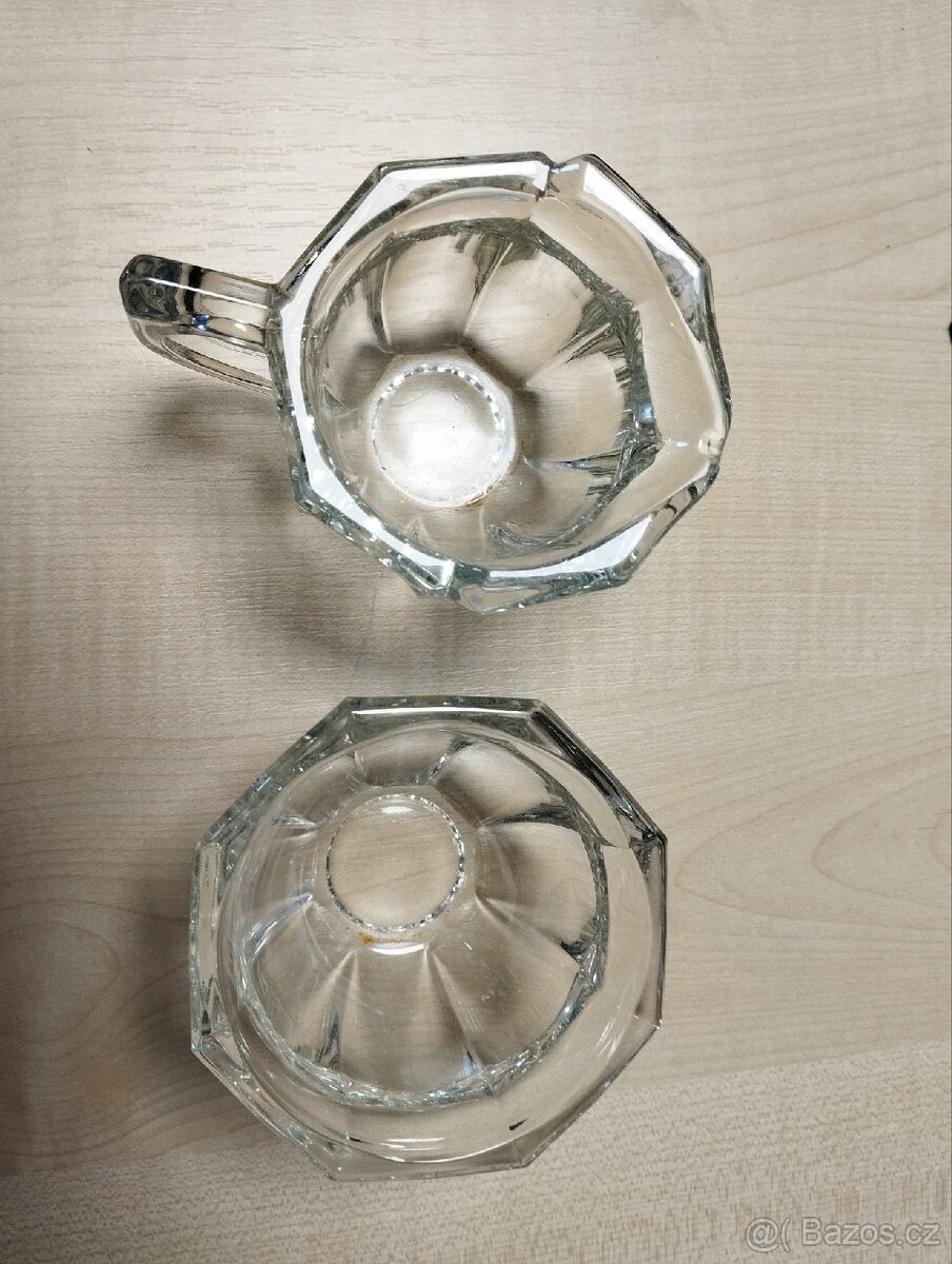 Starožitné silnostěnné sklo - 4