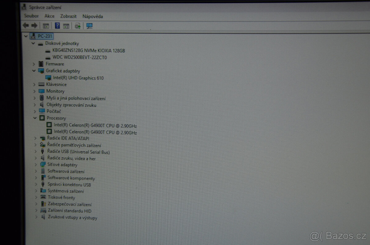 HP Prodesk 600 G4 Mini PC Celeron/12GB/SSD 128+250GB - 4