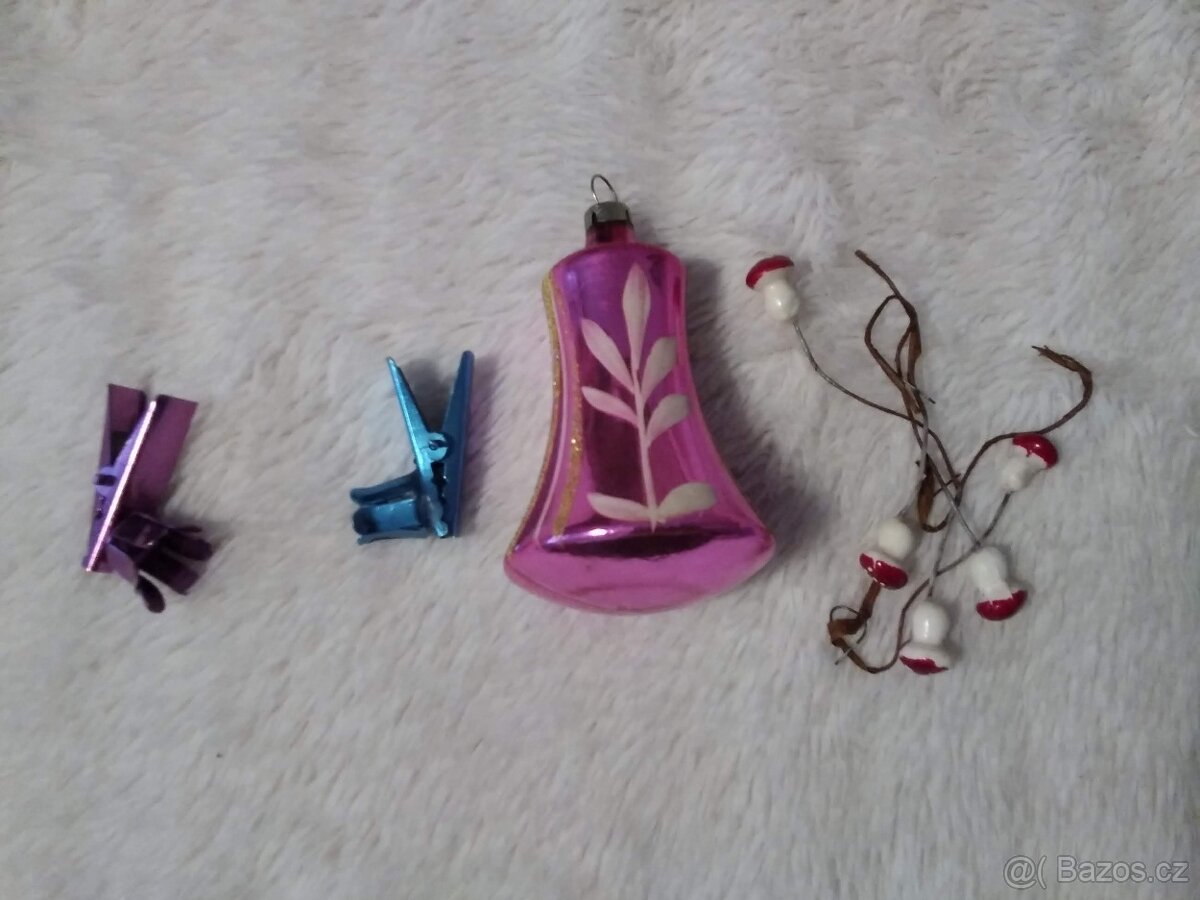 Vánoční ozdoby, retro - 4