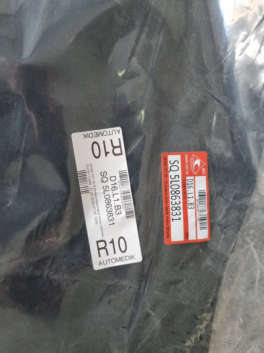 Original izolace motoru - 4