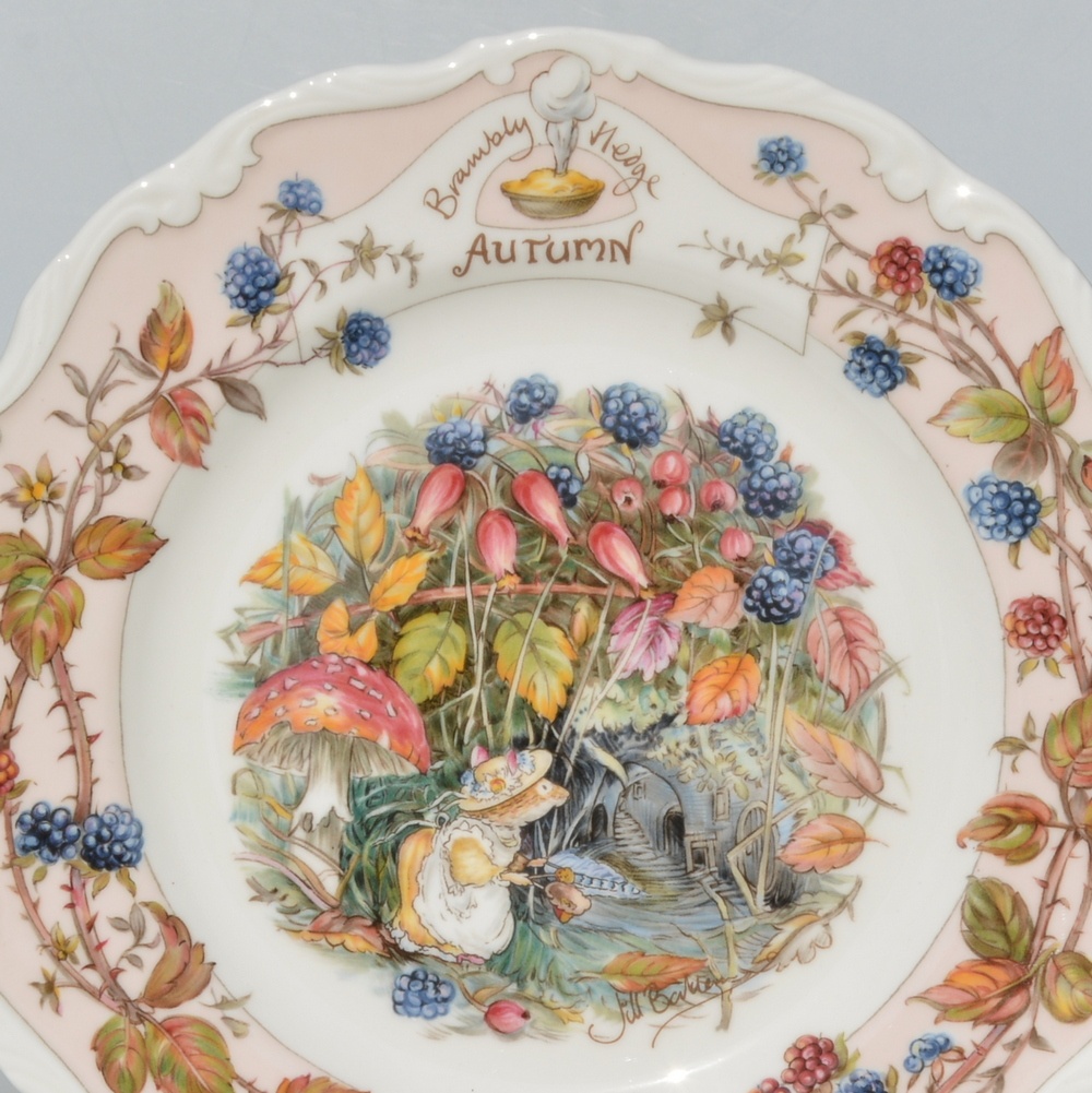 ROYAL DOULTON - sada porcelánové talíře 4 roční období - 4