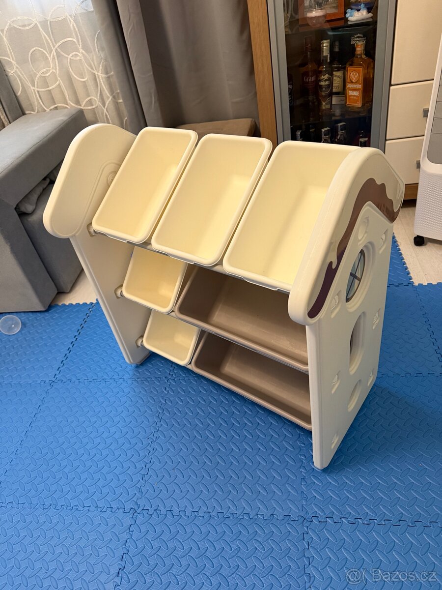 dětský regál na dračky Organizér - 4