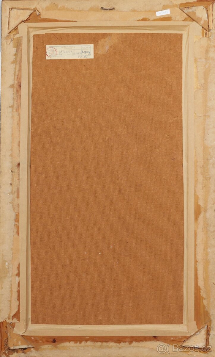 Josef Drha (J. D. Gruber) - Kytice bodláků - velký obraz - 4