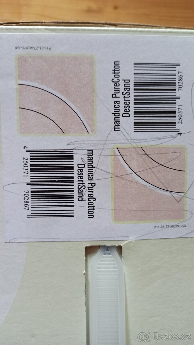 Nosítko Manduca PureCotton - barva DesertSand - 4
