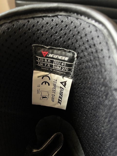 DAINESE Tempest D-Wp Lady (vel. 41) - Dámské moto boty - 4